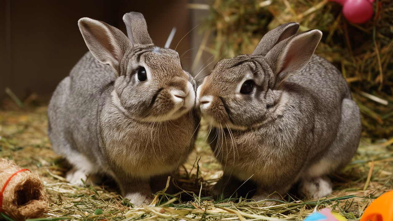 Reading Rabbit Bonding Signs rabbit bonding behavior