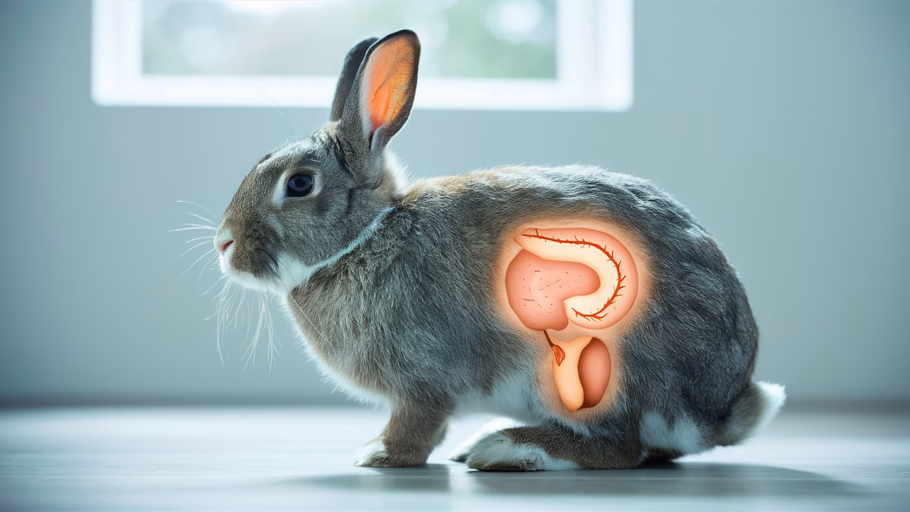 Understanding Rabbit Digestion Rabbit digestive system diagram