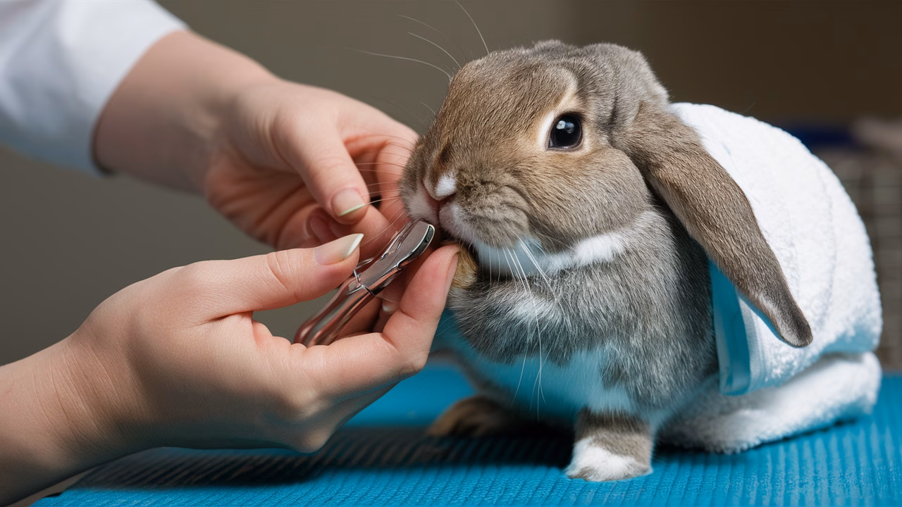 Rabbit nail trimming safety tips Safety tips for grooming rabbits