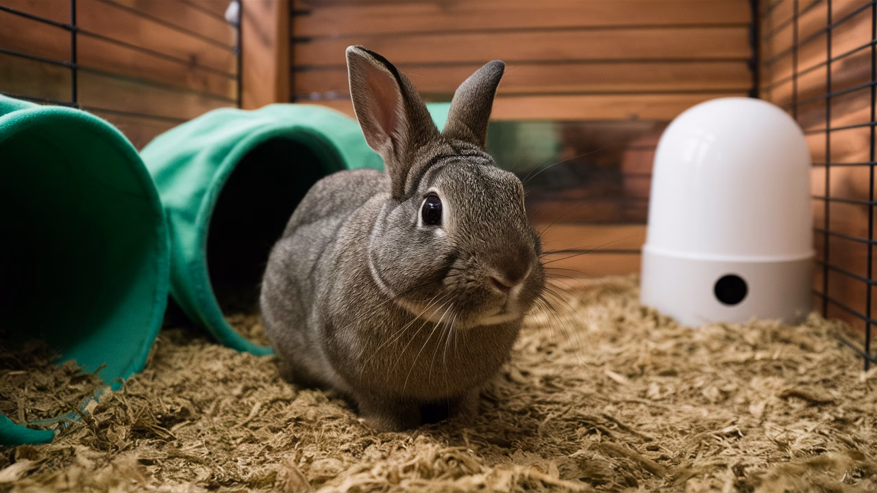 Building a secure rabbit space Safe bunny environment diagram
